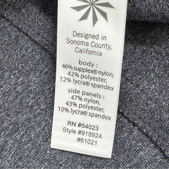 Athleta Reflection Full Zip Knit Mid Weight Tunic Jacket Dark Grey XS - Picture 11 of 13